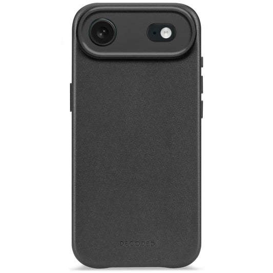Husa de protectie DECODED pentru iPhone Air, Piele, Negru