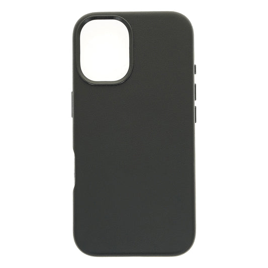 Husa de protectie DVICED pentru iPhone 16, Piele, Negru