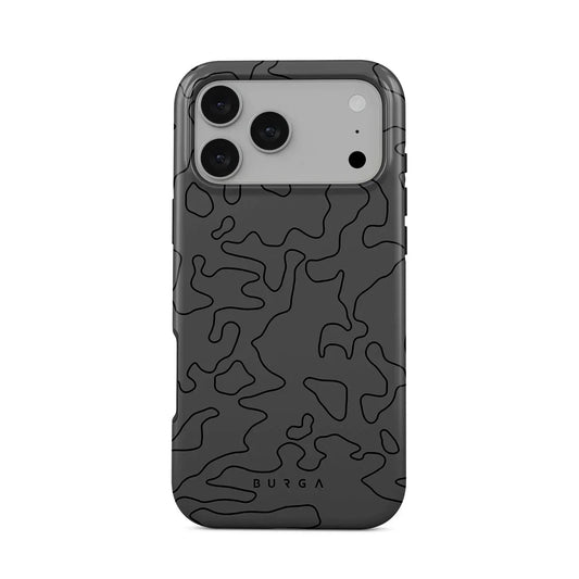 Husa de protectie Burga Black Rock Tough Case pentru iPhone 17 Pro