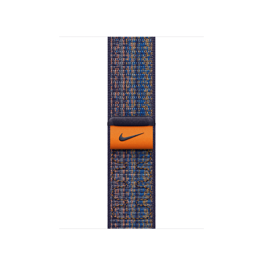 Curea Apple pentru Apple Watch 41mm Game Royal/Orange Nike Sport Loop - iSTYLE RO