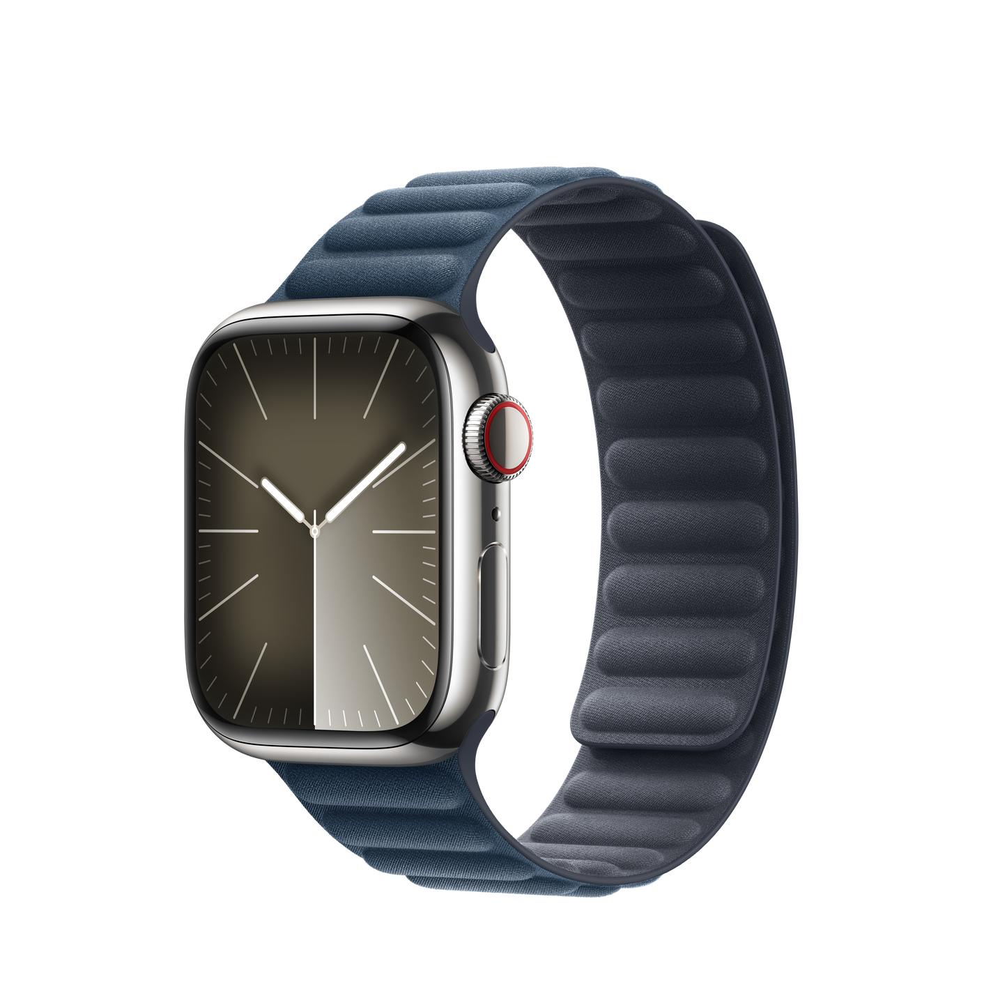 Curea Apple pentru Apple Watch 41mm Pacific Blue Magnetic Link - M/L - iSTYLE RO