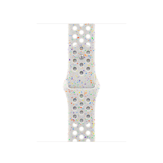 Curea Apple pentru Apple Watch 41mm Pure Platinum Nike Sport Band - S/M - iSTYLE RO