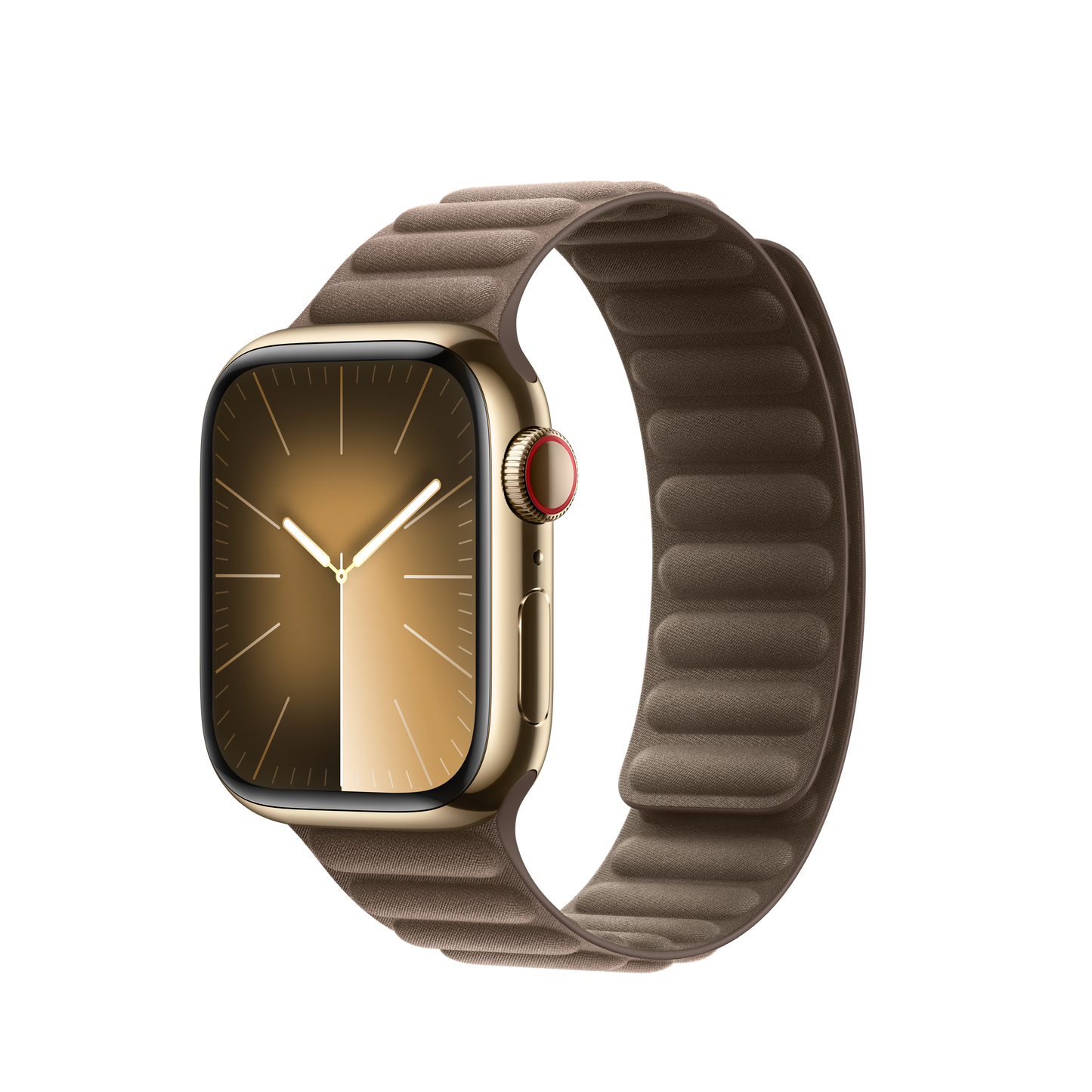 Curea Apple pentru Apple Watch 41mm Taupe Magnetic Link - S/M - iSTYLE RO