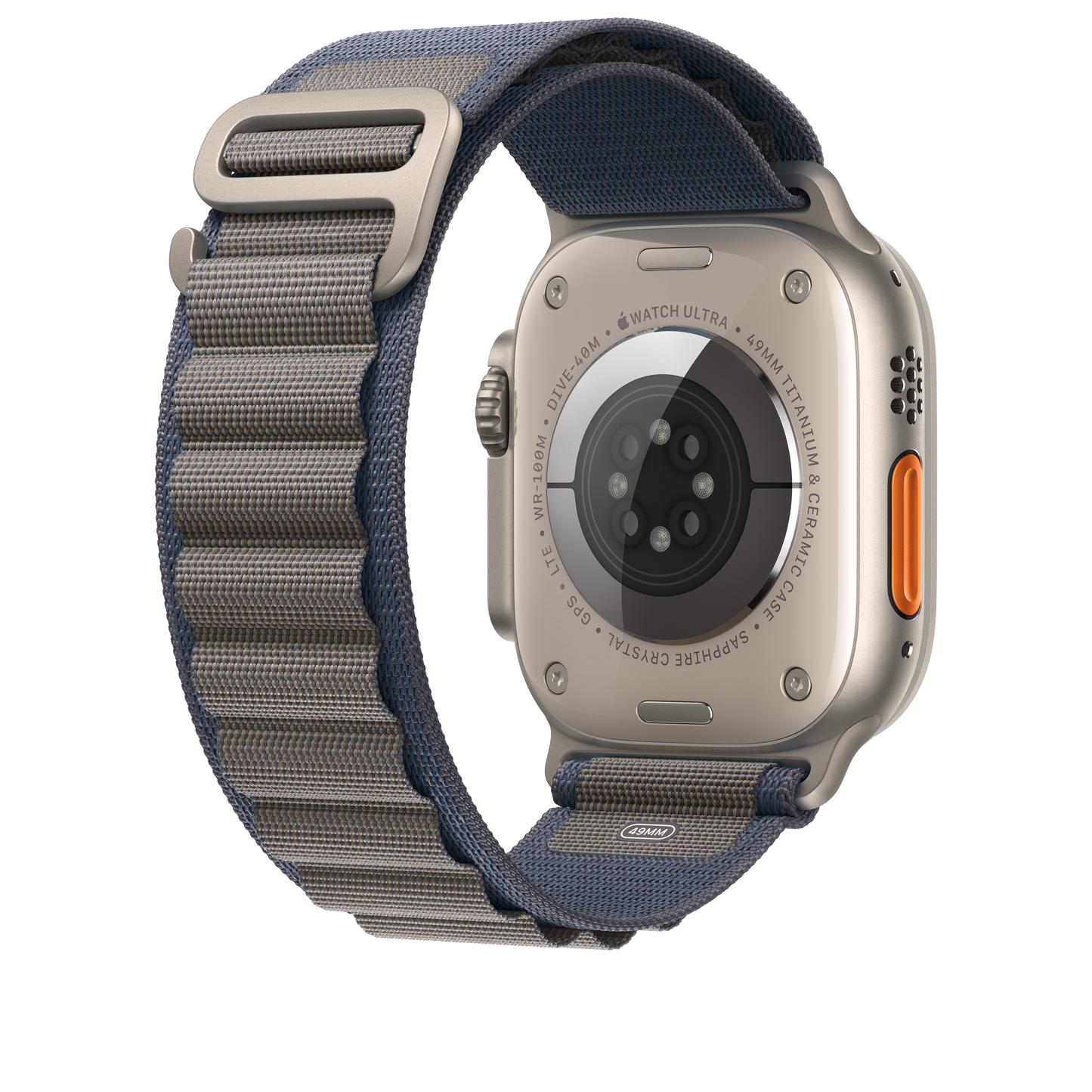 Curea Apple pentru Apple Watch Ultra 49mm Blue Alpine Loop - Small - iSTYLE RO