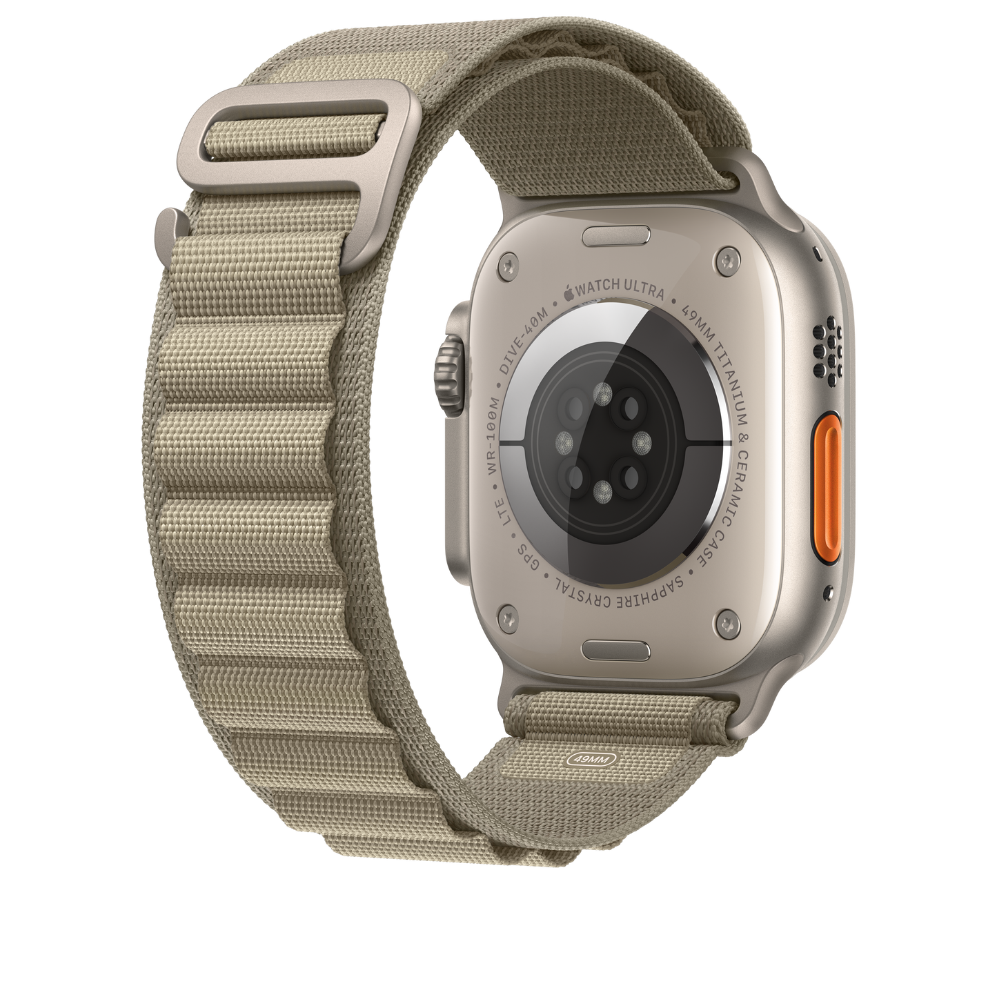 Curea Apple pentru Apple Watch Ultra 49mm Olive Alpine Loop - Large - iSTYLE RO