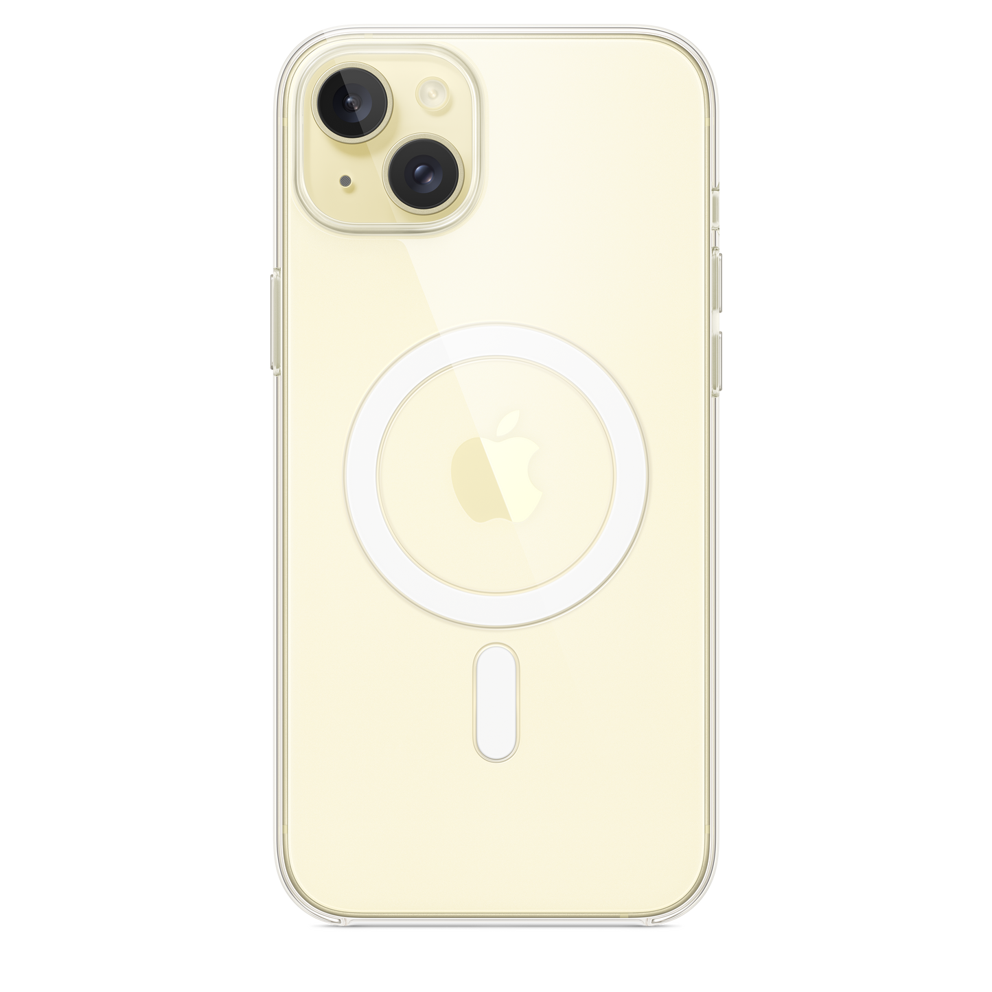 Husa de protectie Apple cu MagSafe pentru iPhone 15 Plus, Transparent - iSTYLE RO