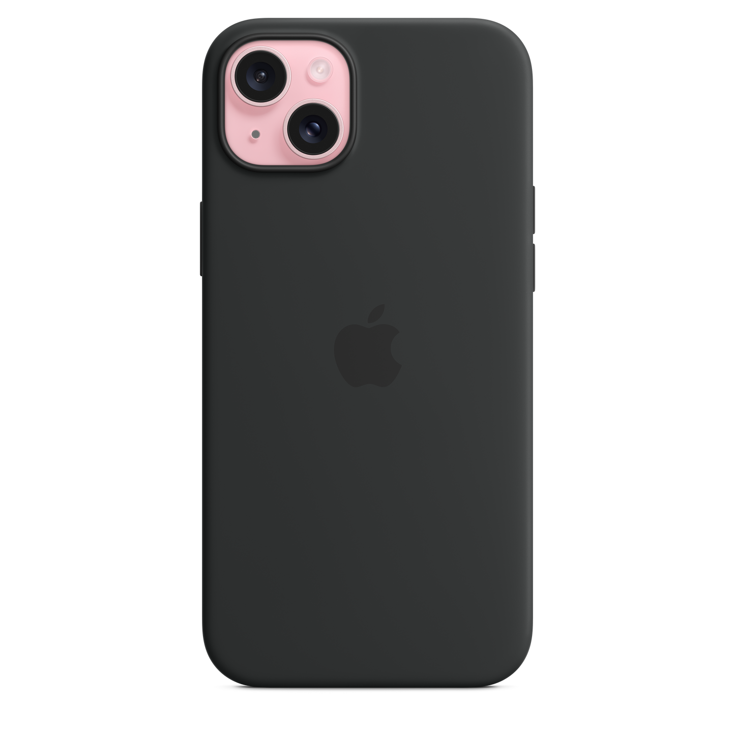 Husa de protectie Apple cu MagSafe pentru iPhone 15 Plus, Silicon, Negru - iSTYLE RO