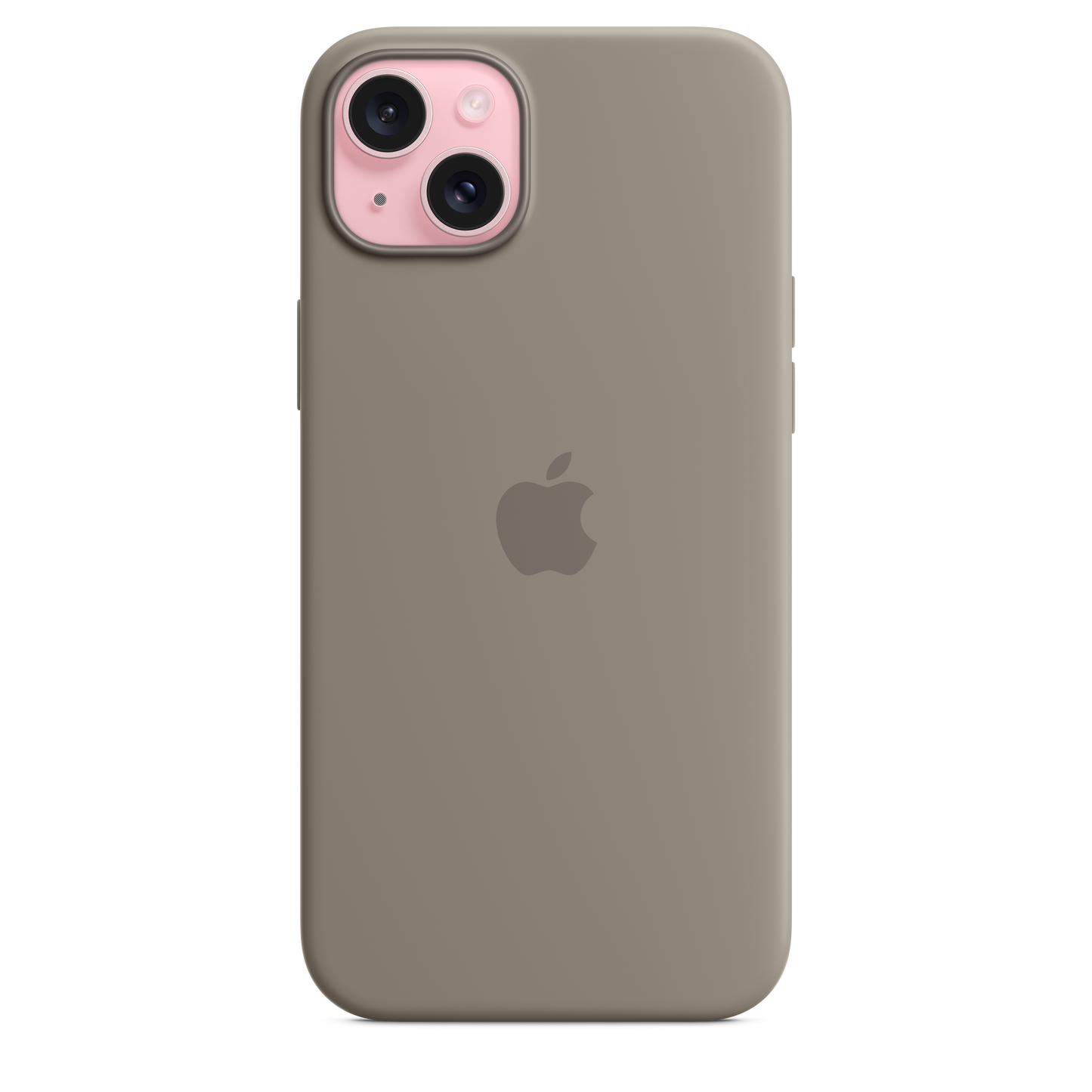 Husa de protectie Apple cu MagSafe pentru iPhone 15 Plus, Silicon, Gri - iSTYLE RO
