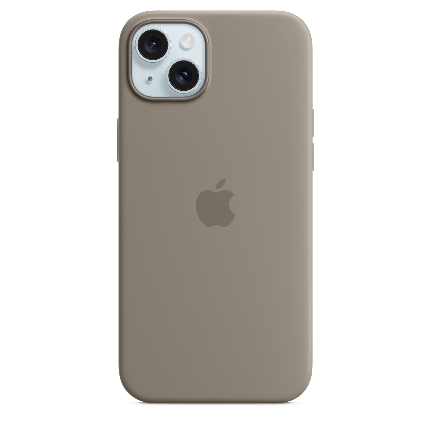 Husa de protectie Apple cu MagSafe pentru iPhone 15 Plus, Silicon, Gri - iSTYLE RO