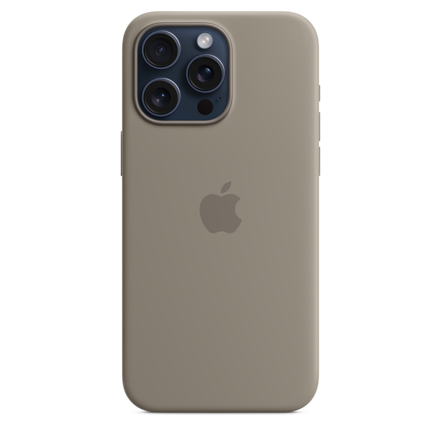 Husa de protectie Apple cu MagSafe pentru iPhone 15 Pro Max, Silicon, Clay - iSTYLE RO