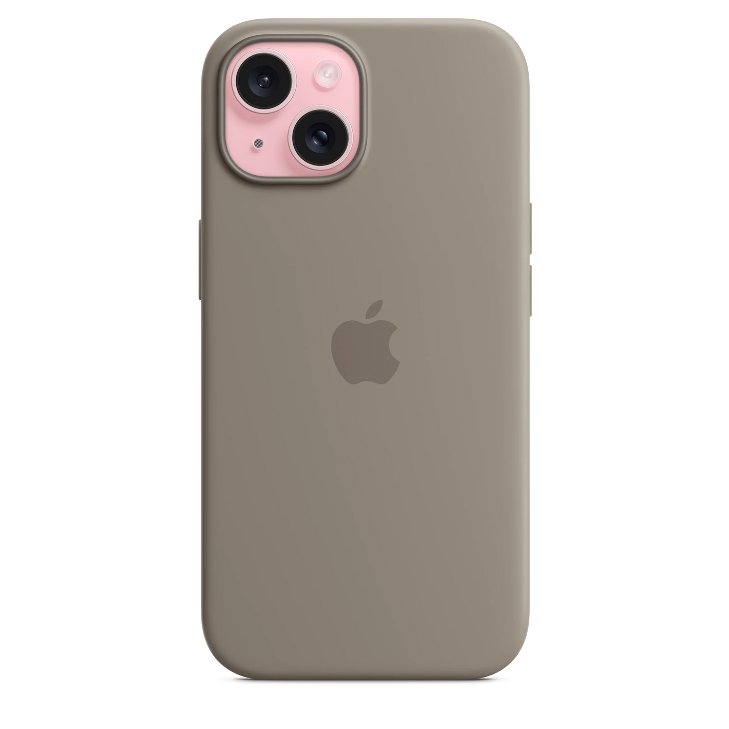 Husa de protectie Apple cu MagSafe pentru iPhone 15, Silicon, Gri - iSTYLE RO