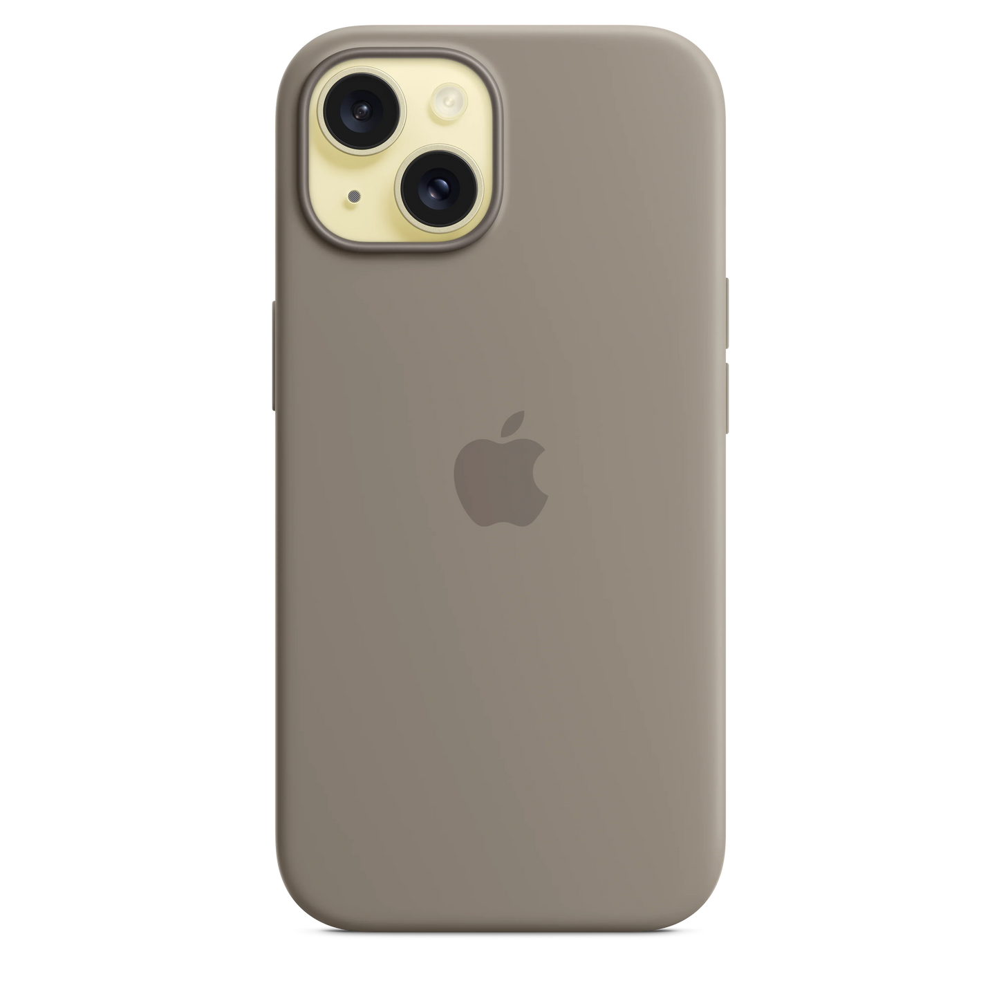 Husa de protectie Apple cu MagSafe pentru iPhone 15, Silicon, Gri - iSTYLE RO