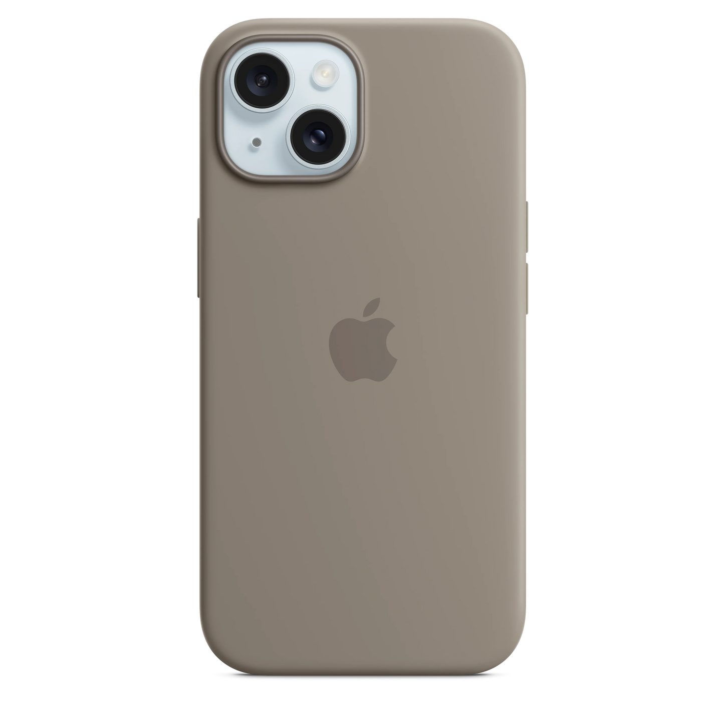 Husa de protectie Apple cu MagSafe pentru iPhone 15, Silicon, Gri - iSTYLE RO