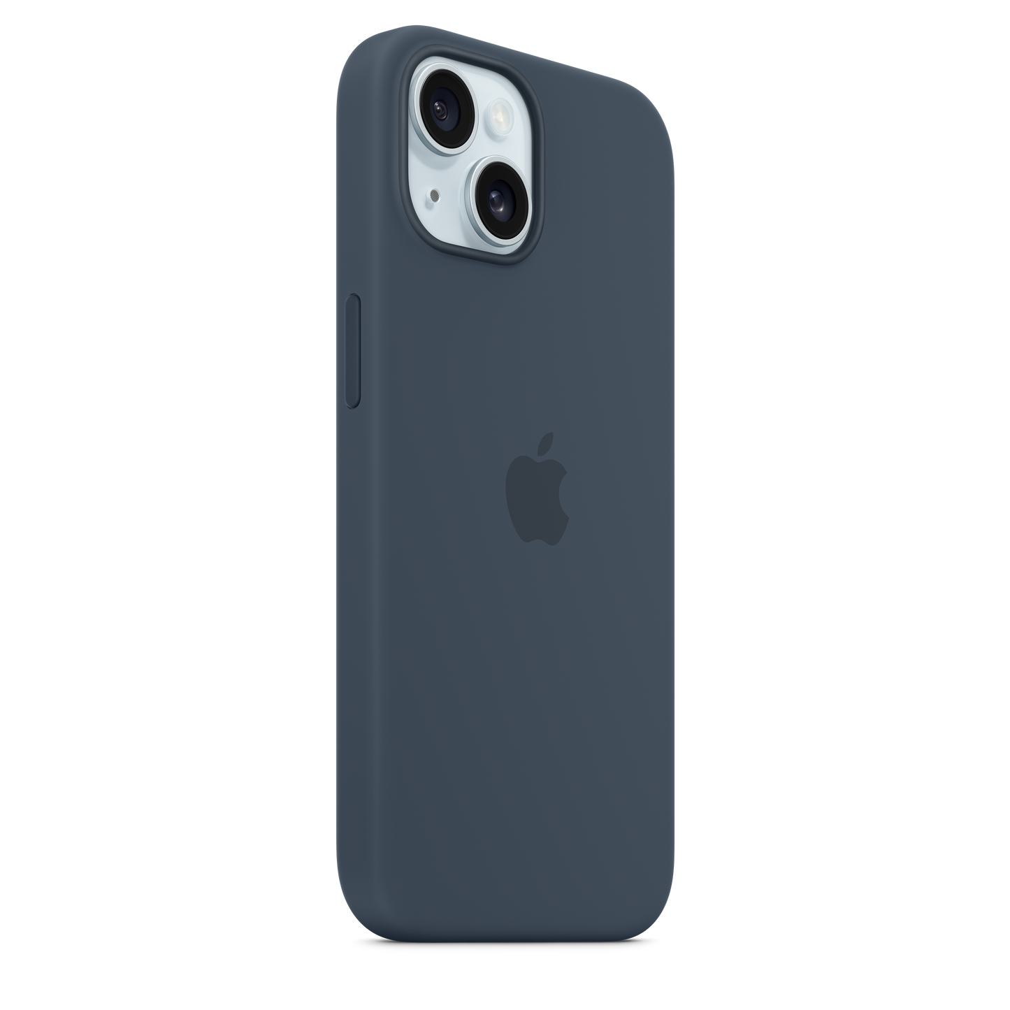 Husa de protectie Apple cu MagSafe pentru iPhone 15, Silicon, Albastru - iSTYLE RO