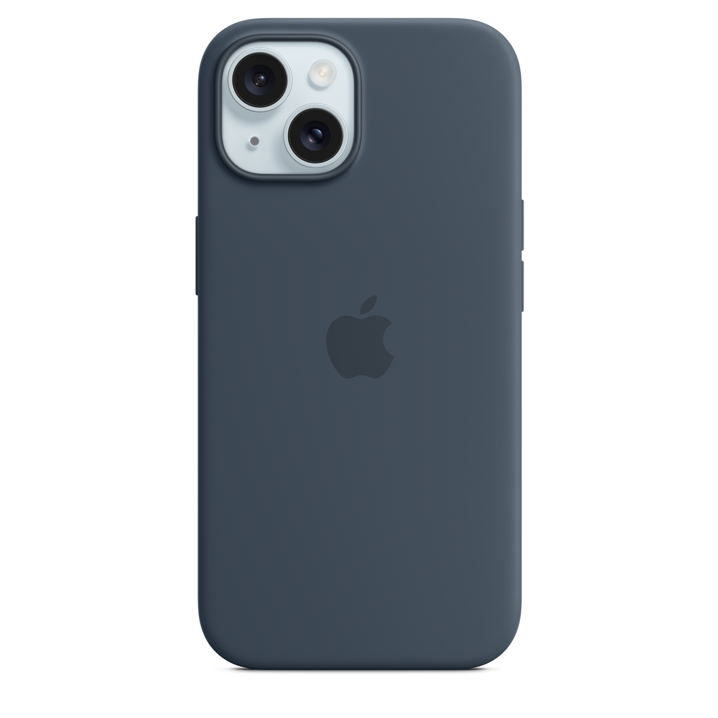 Husa de protectie Apple cu MagSafe pentru iPhone 15, Silicon, Albastru - iSTYLE RO