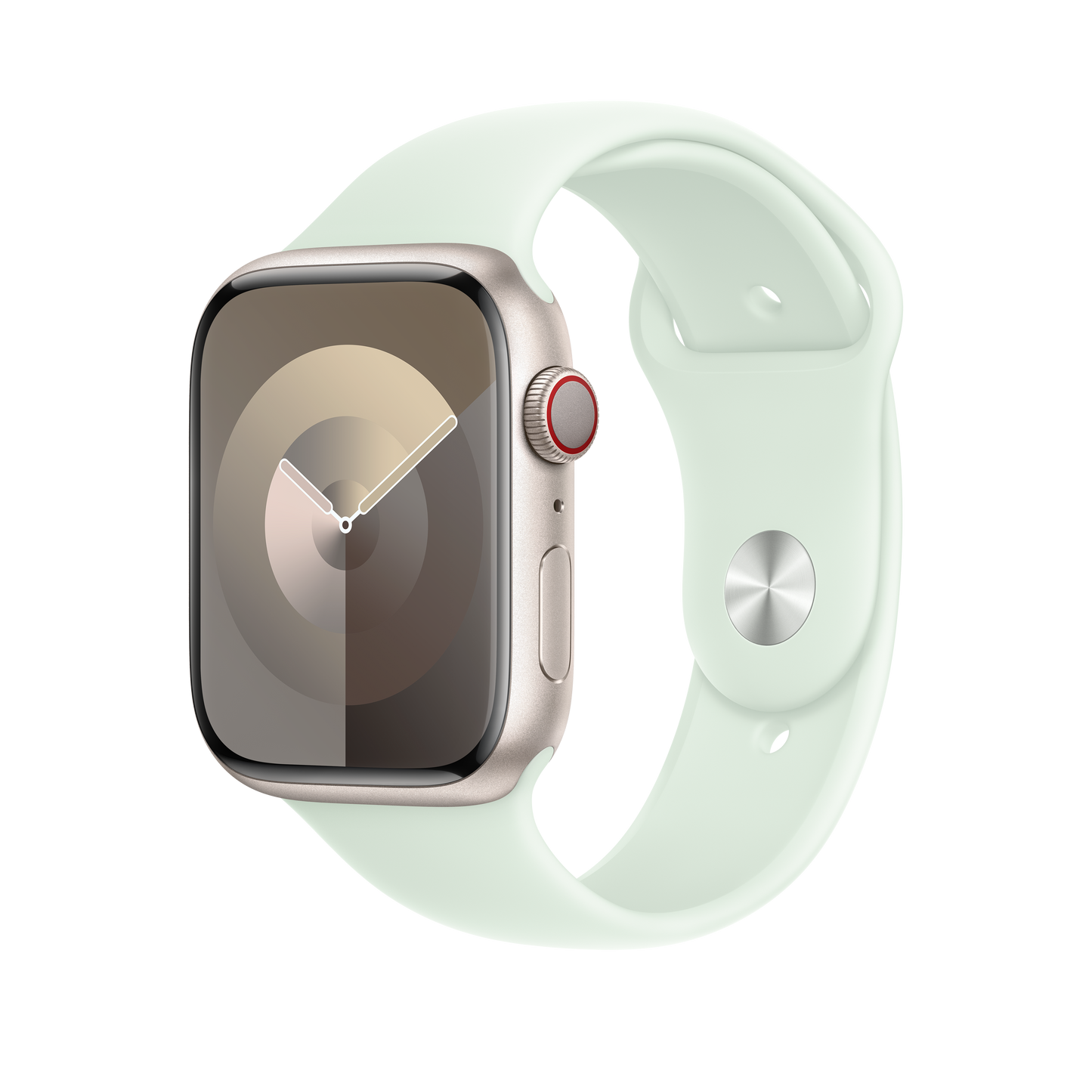 Curea Apple pentru Apple Watch 45mm Soft Mint Sport Band - M/L - iSTYLE RO