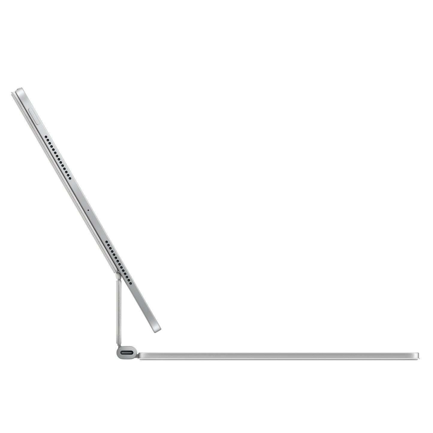 Husa cu tastatura Magic Keyboard pentru iPad Pro 11" (M4) Alb, layout INT - iSTYLE RO