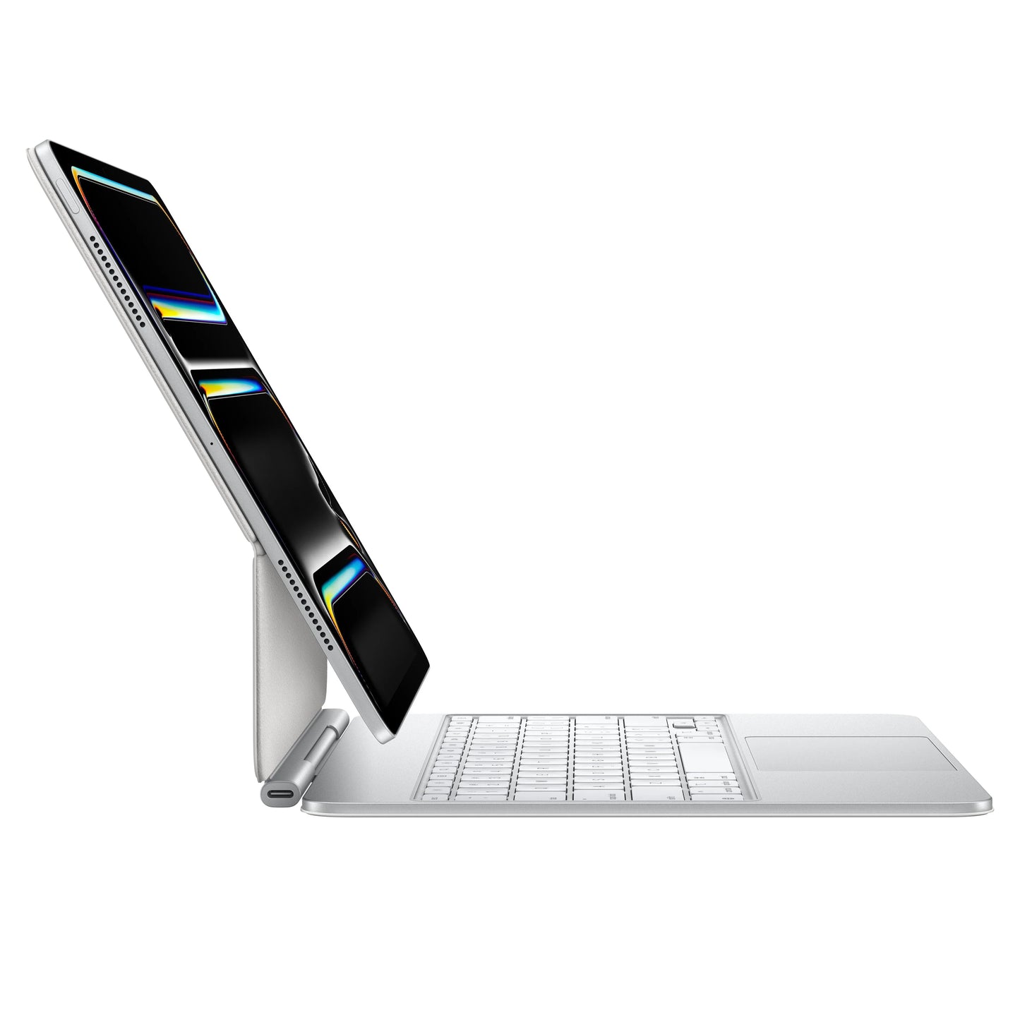 Husa cu tastatura Magic Keyboard pentru iPad Pro 13" (M4) Alb, layout RO - iSTYLE RO