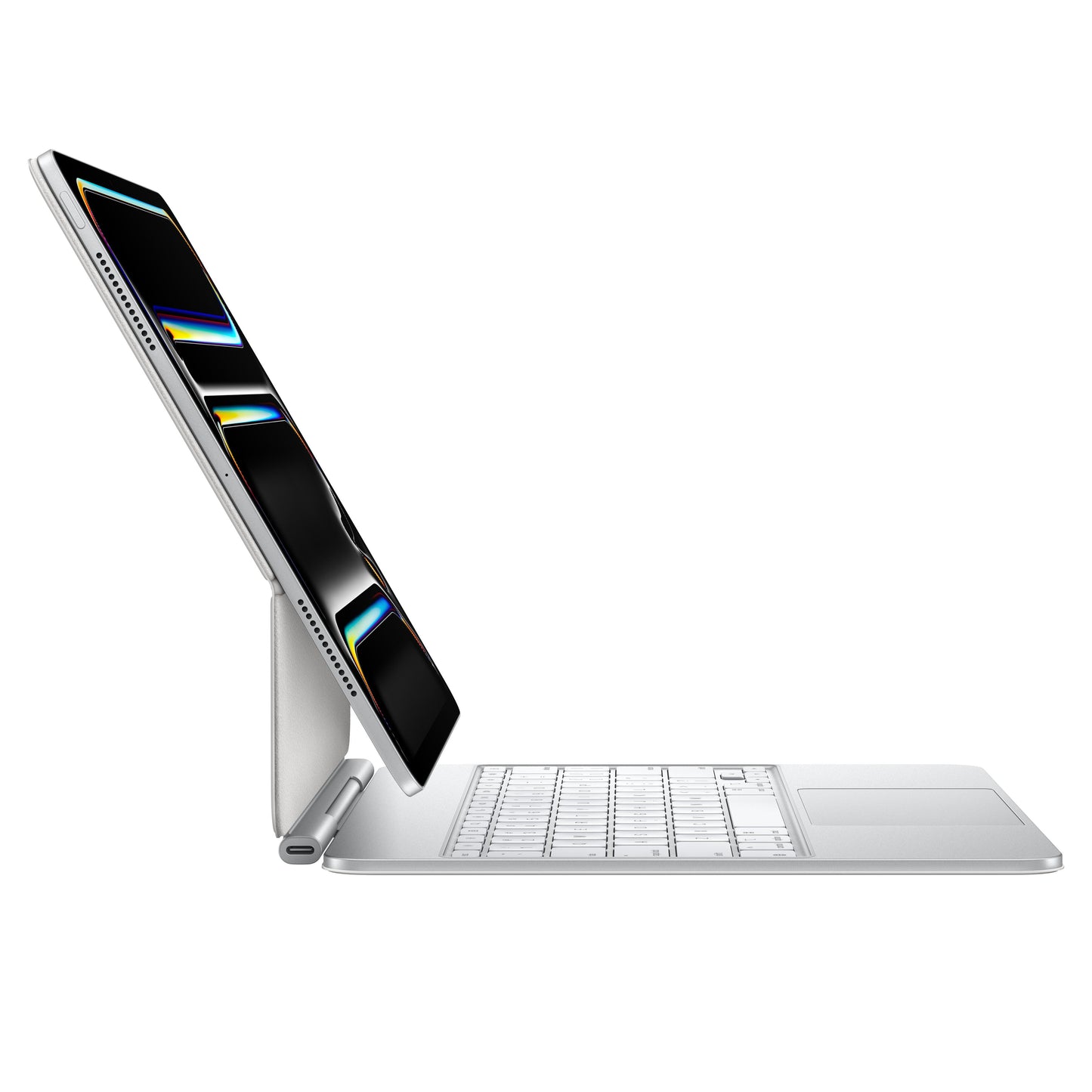 Husa cu tastatura Magic Keyboard pentru iPad Pro 13" (M4) Alb, layout US - iSTYLE RO