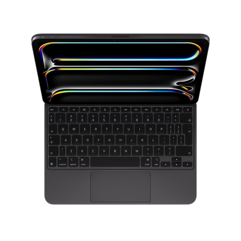 Husa cu tastatura Magic Keyboard pentru iPad Pro 11" (M4) Negru, layout INT - iSTYLE RO
