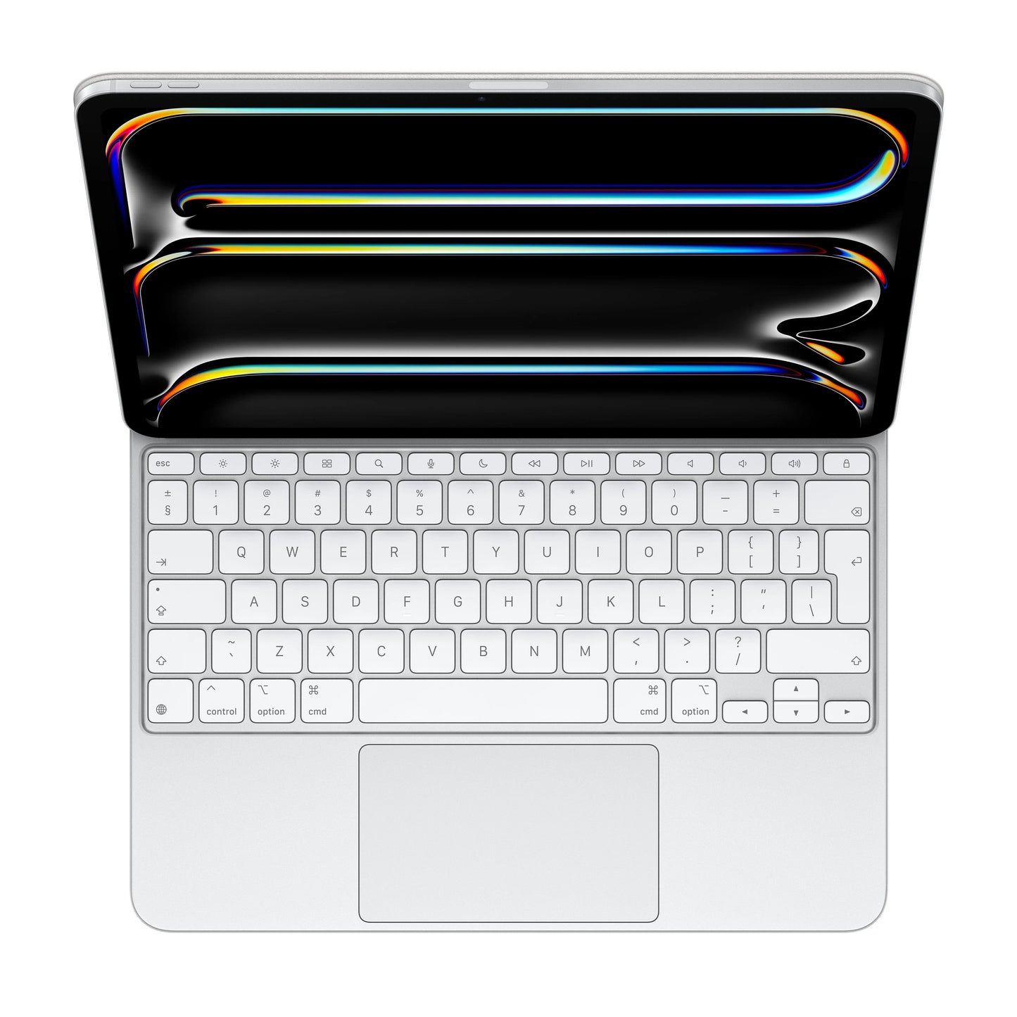 Husa cu tastatura Magic Keyboard pentru iPad Pro 13" (M4) Alb, layout INT - iSTYLE RO