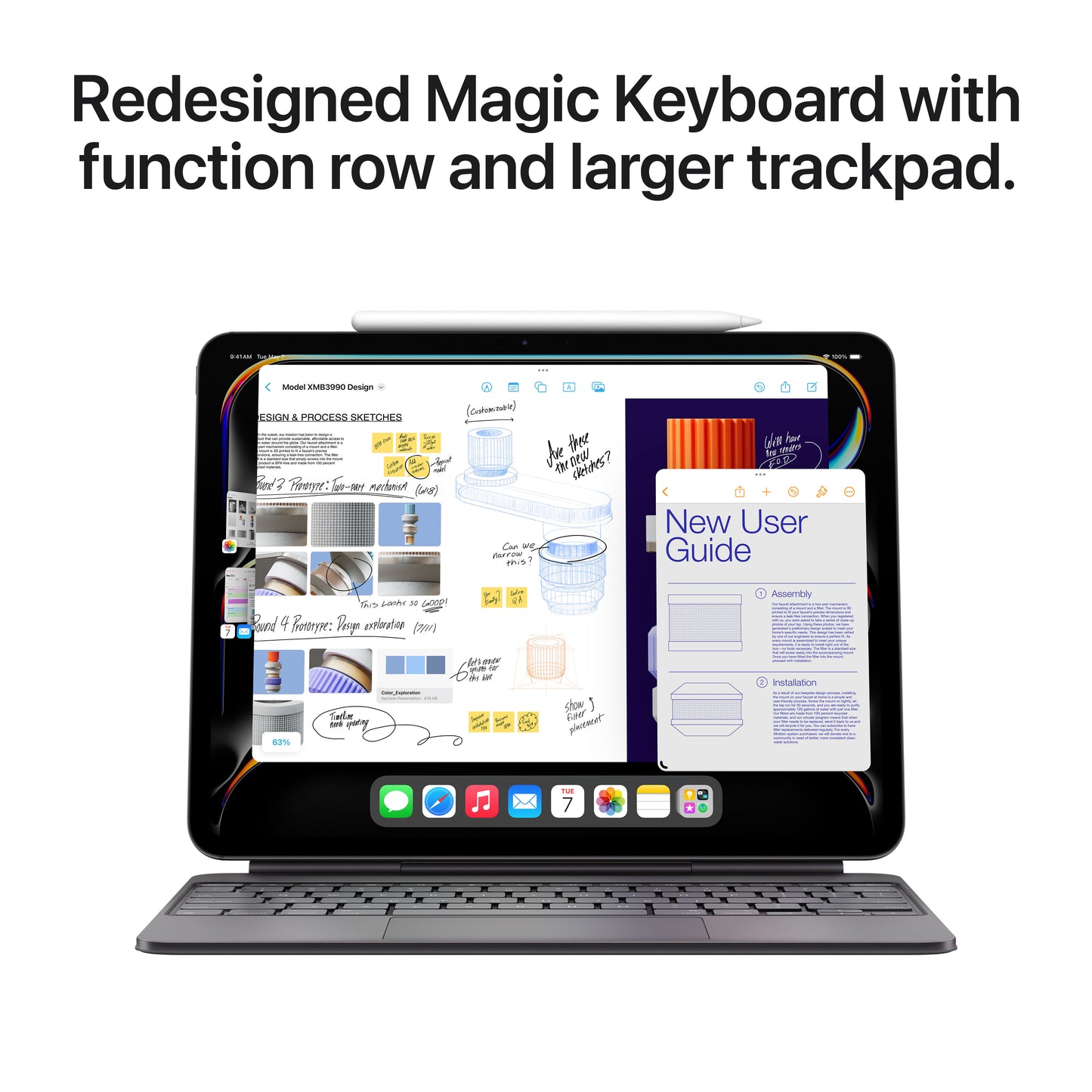iPad Pro 11" M4, 2TB, Cellular, Standard Glass, Silver - iSTYLE RO