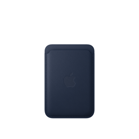 Portofel Apple pentru iPhone FineWoven Wallet cu MagSafe, Deep Blue - iSTYLE RO