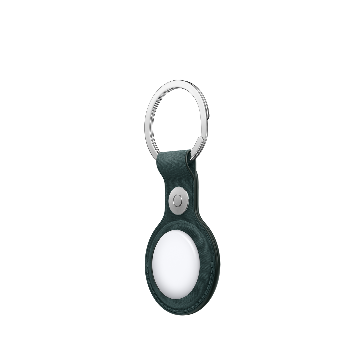 Breloc AirTag FineWoven Key Ring - Dark Green - iSTYLE RO