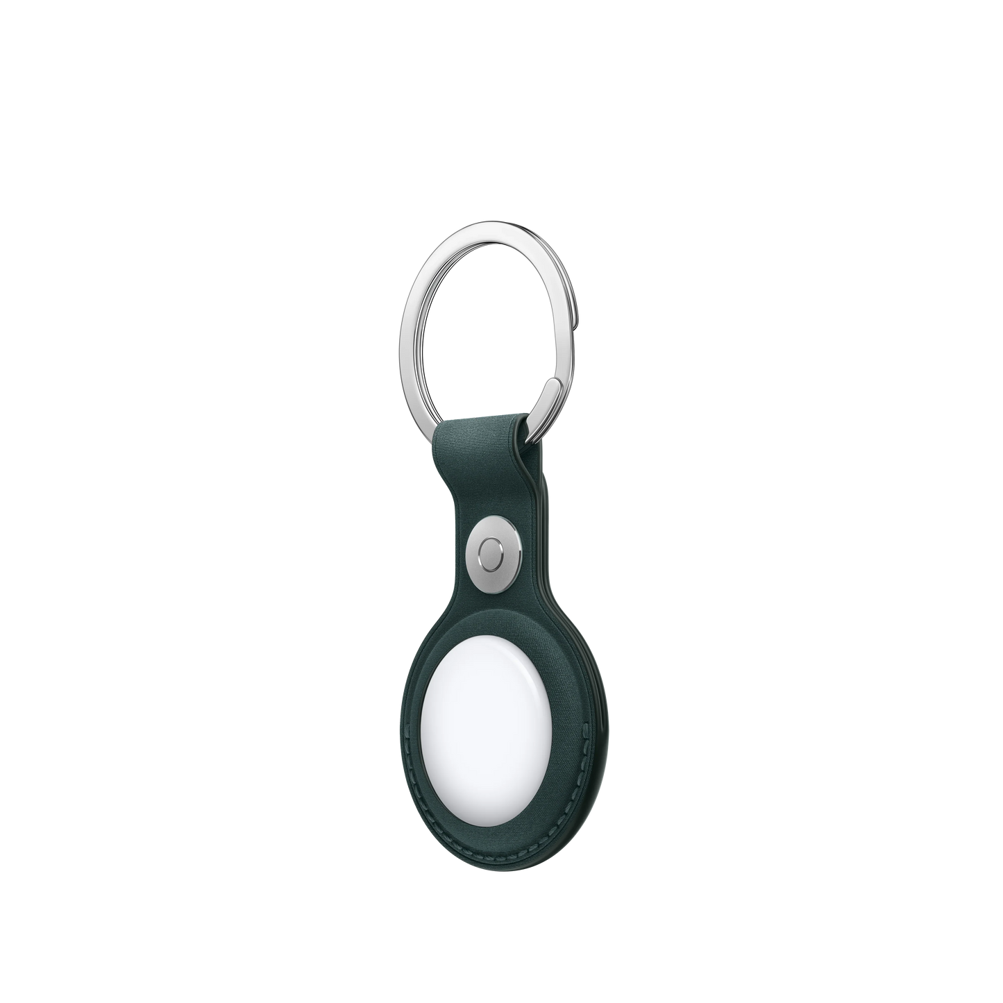 Breloc AirTag FineWoven Key Ring - Dark Green - iSTYLE RO