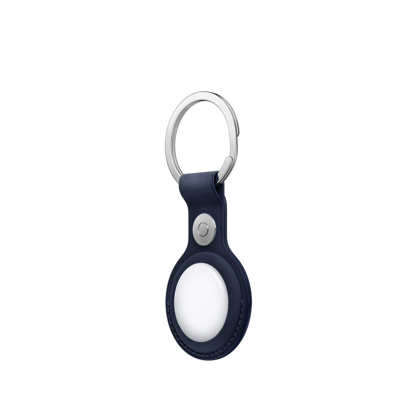 Breloc AirTag FineWoven Key Ring - Deep Blue - iSTYLE RO