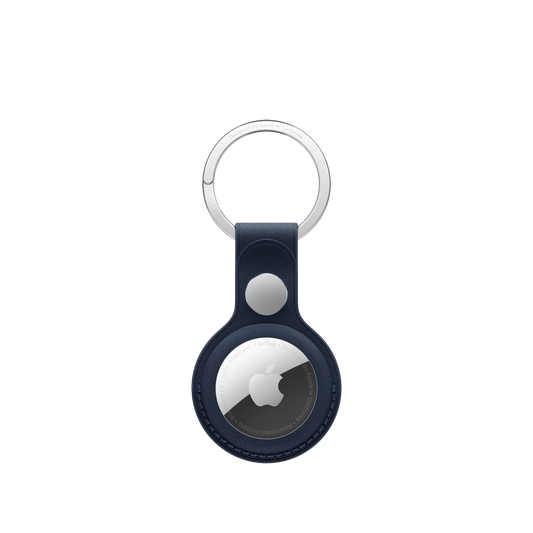 Breloc AirTag FineWoven Key Ring - Deep Blue - iSTYLE RO