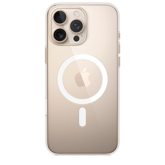 Husa de protectie Apple cu MagSafe pentru iPhone 16 Pro Max, Transparent - iSTYLE RO