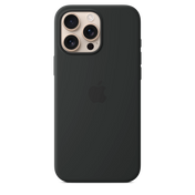 Husa de protectie Apple cu MagSafe pentru iPhone 16 Pro Max, Silicon, Negru - iSTYLE RO