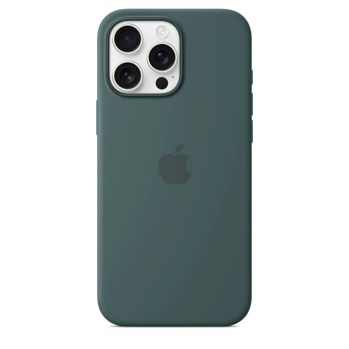Husa de protectie Apple cu MagSafe pentru iPhone 16 Pro Max, Silicon, Lake Green (Seasonal) - iSTYLE RO