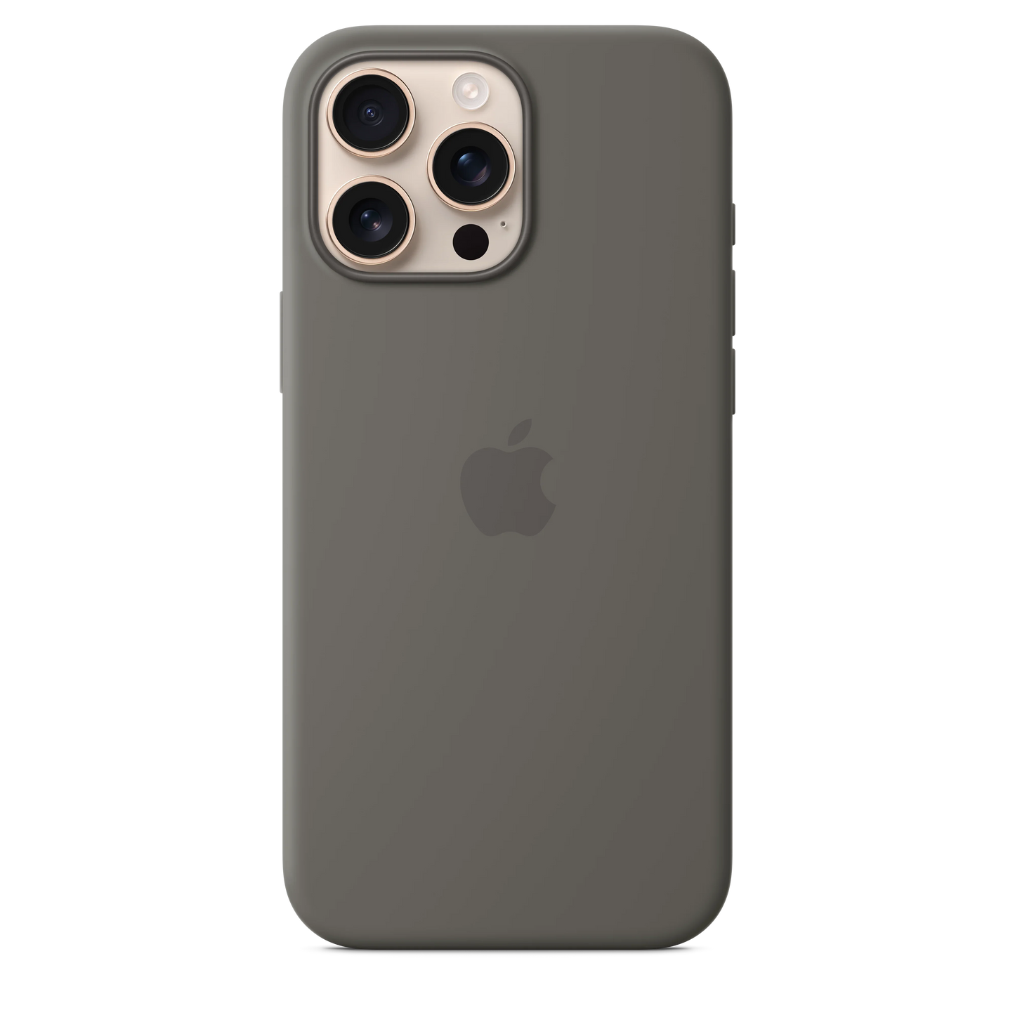Husa de protectie Apple cu MagSafe pentru iPhone 16 Pro Max, Silicon, Stone Gray - iSTYLE RO