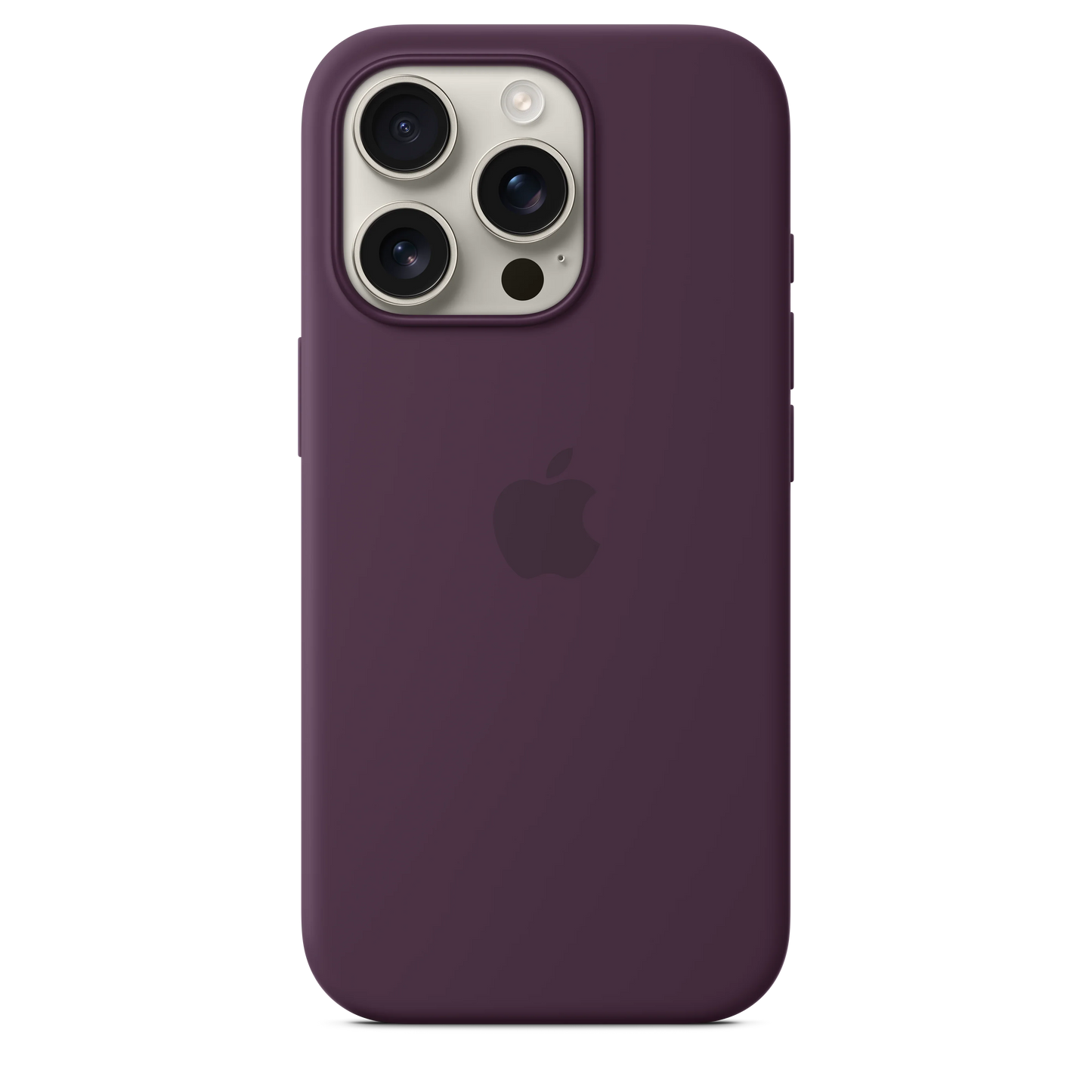 Husa de protectie Apple cu MagSafe pentru iPhone 16 Pro, Silicon, Plum - iSTYLE RO