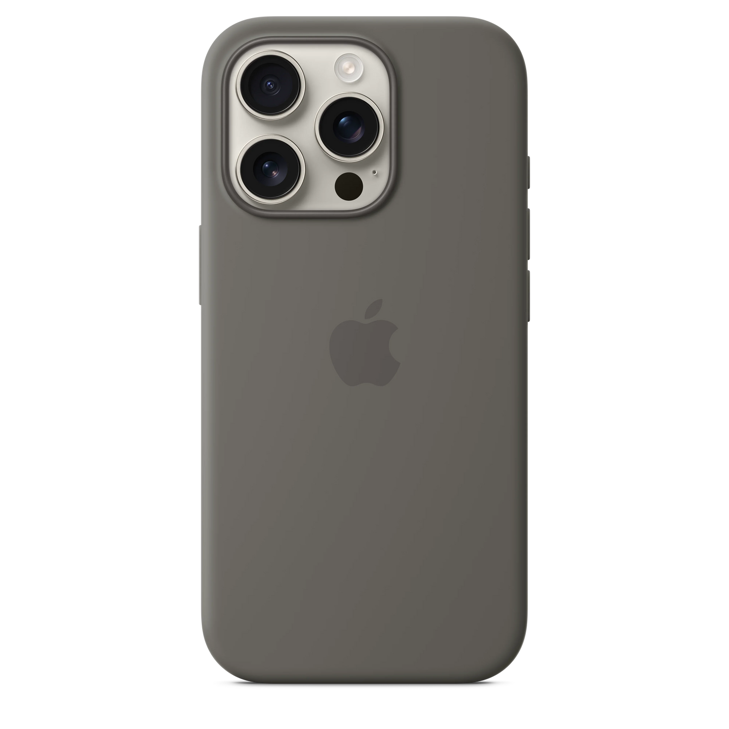 Husa de protectie Apple cu MagSafe pentru iPhone 16 Pro, Silicon, Stone Gray - iSTYLE RO