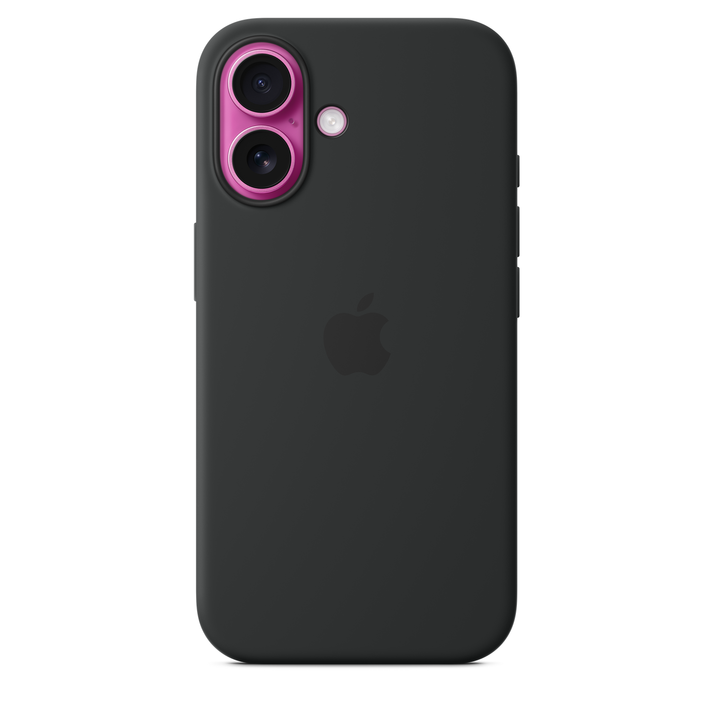 Husa de protectie Apple cu MagSafe pentru iPhone 16, Silicon, Negru - iSTYLE RO