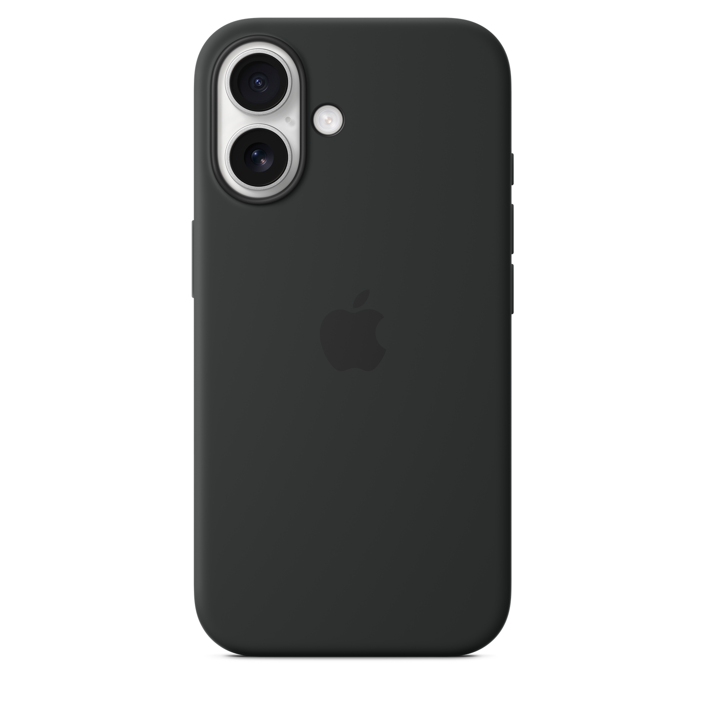 Husa de protectie Apple cu MagSafe pentru iPhone 16, Silicon, Negru - iSTYLE RO