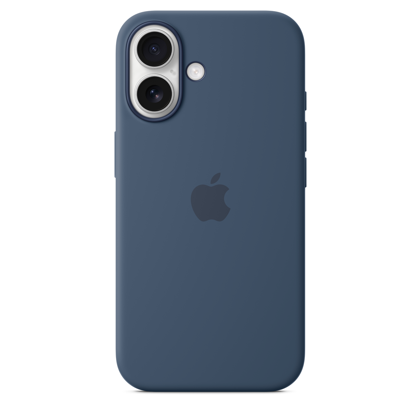 Husa de protectie Apple cu MagSafe pentru iPhone 16, Silicon, Albastru - iSTYLE RO