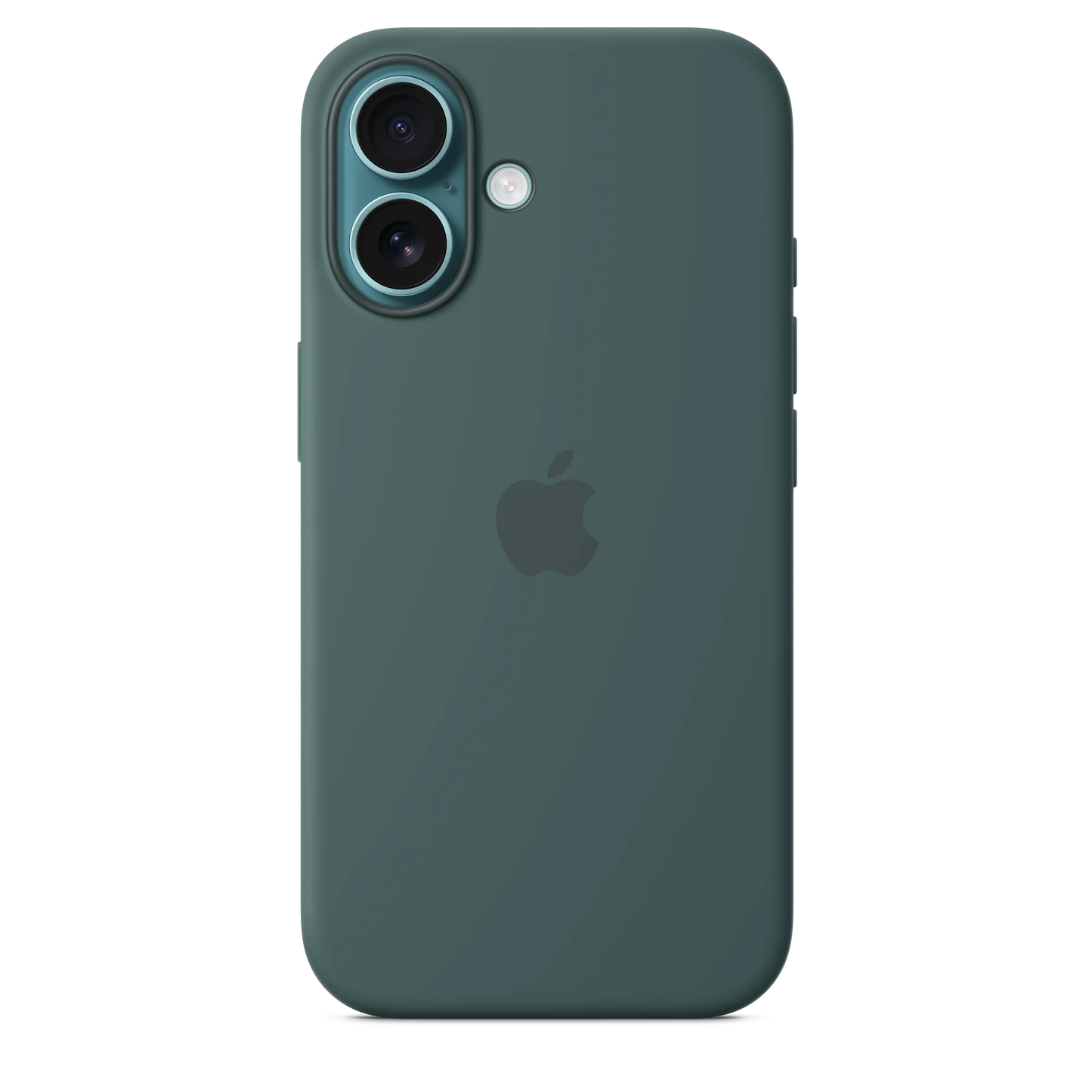 Husa de protectie Apple cu MagSafe pentru iPhone 16, Silicon, Lake Green (Seasonal) - iSTYLE RO