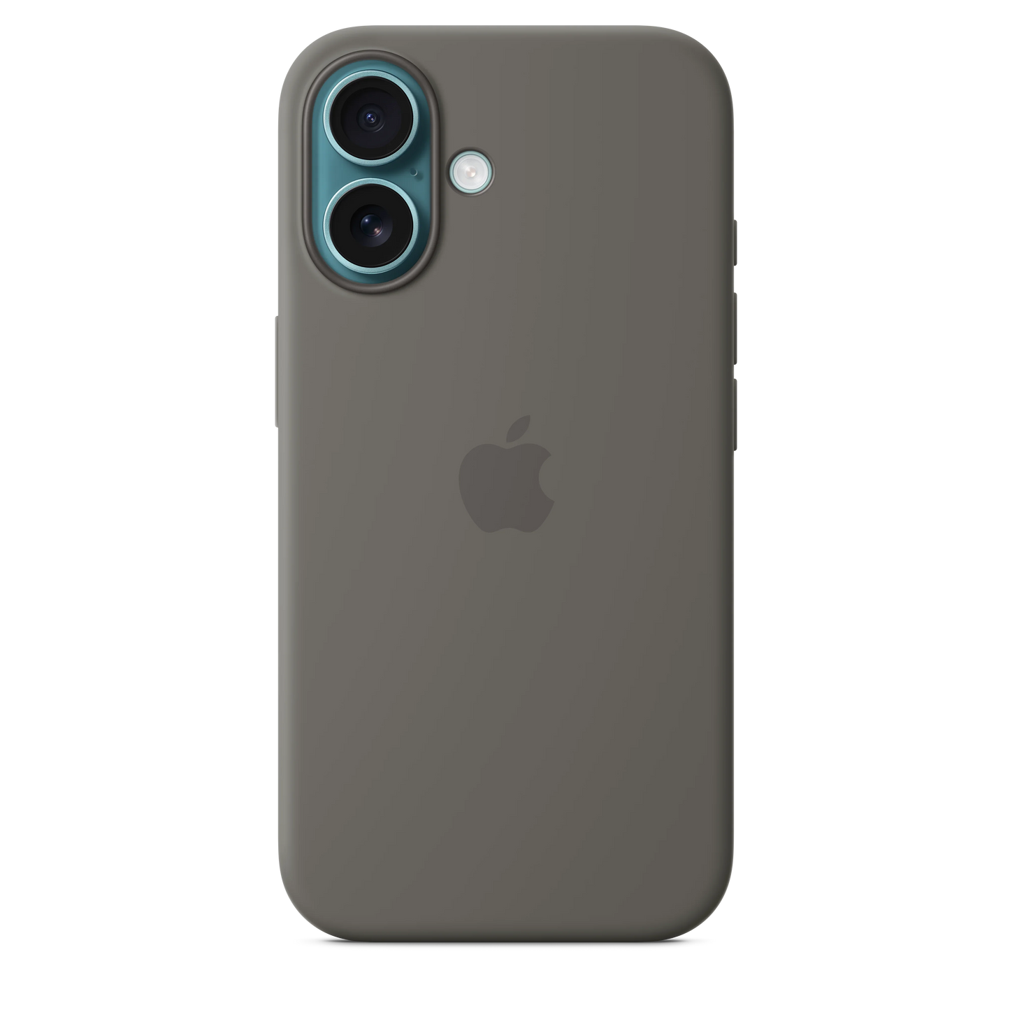 Husa de protectie Apple cu MagSafe pentru iPhone 16, Silicon, Stone Gray - iSTYLE RO