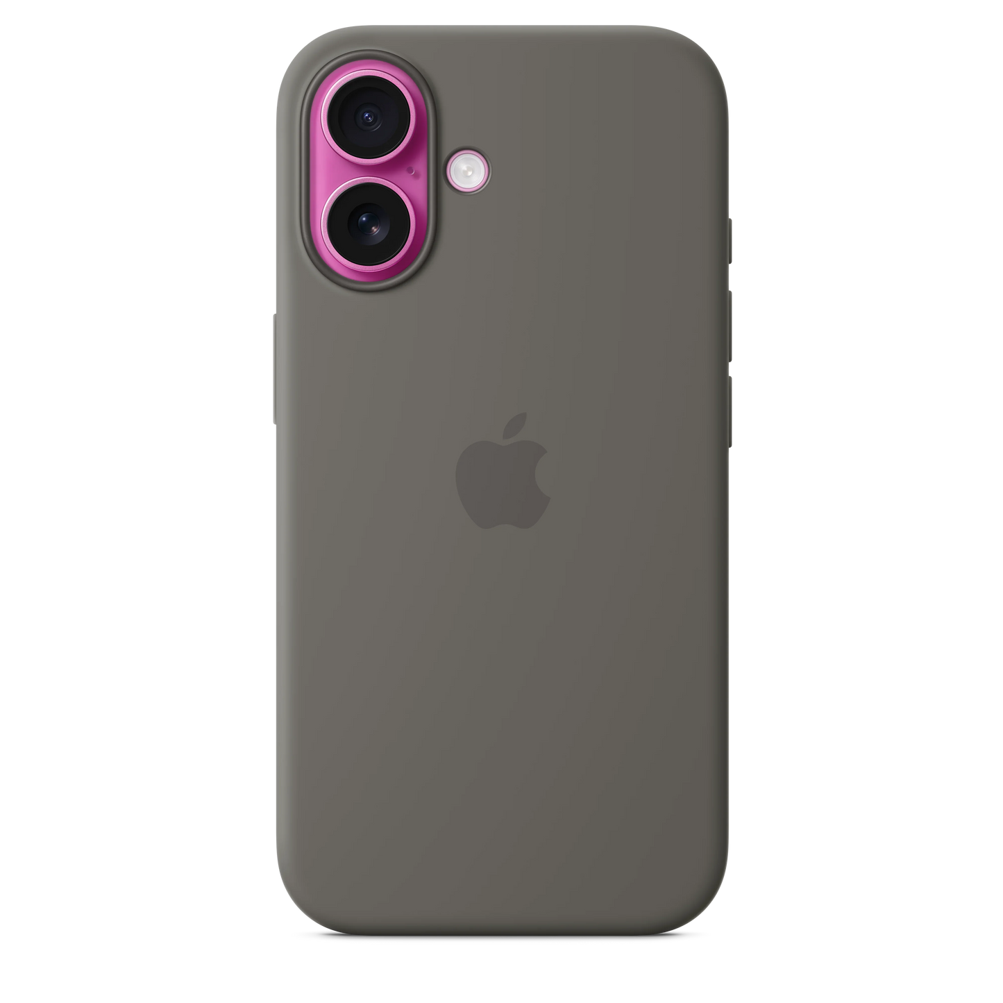 Husa de protectie Apple cu MagSafe pentru iPhone 16, Silicon, Stone Gray - iSTYLE RO