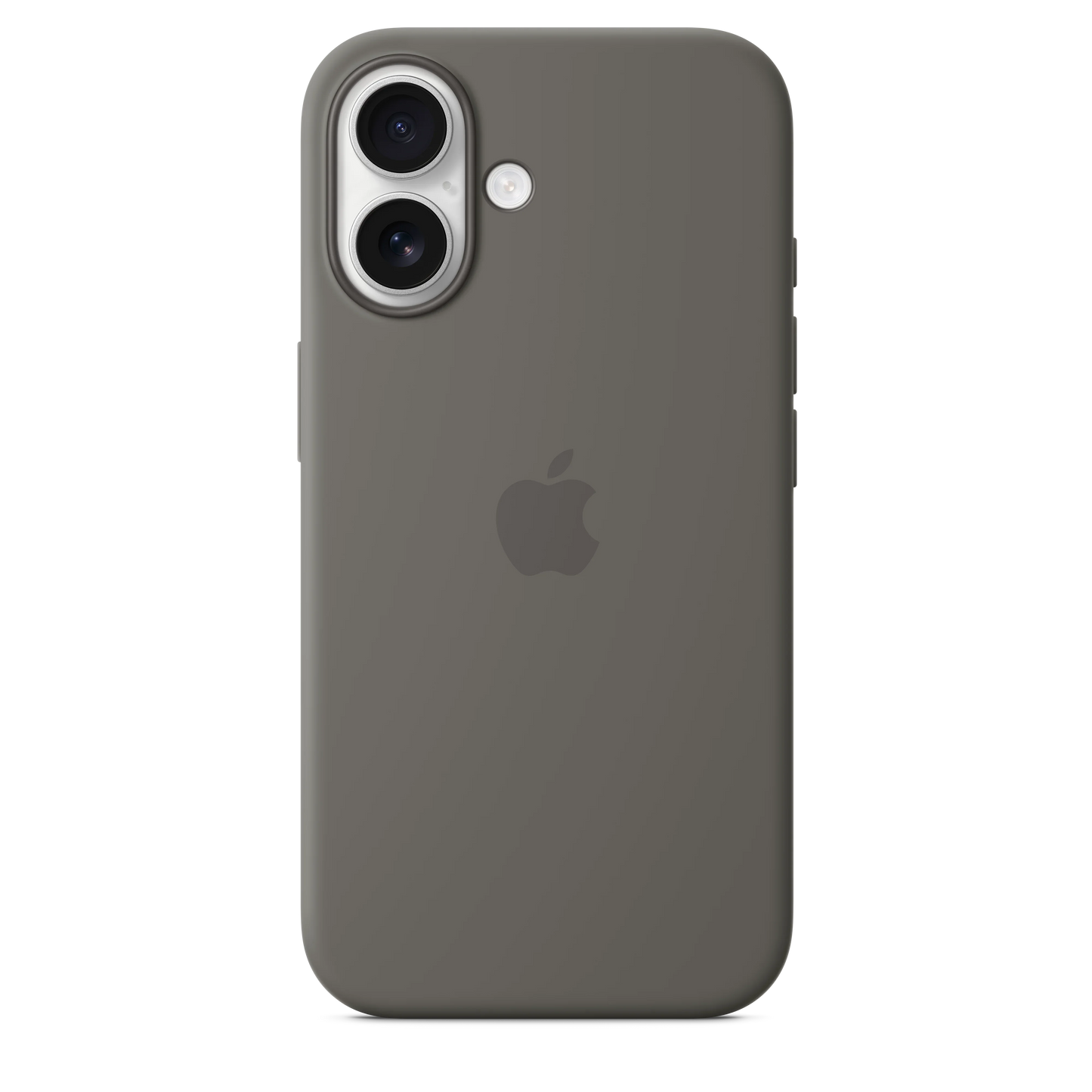 Husa de protectie Apple cu MagSafe pentru iPhone 16, Silicon, Stone Gray - iSTYLE RO
