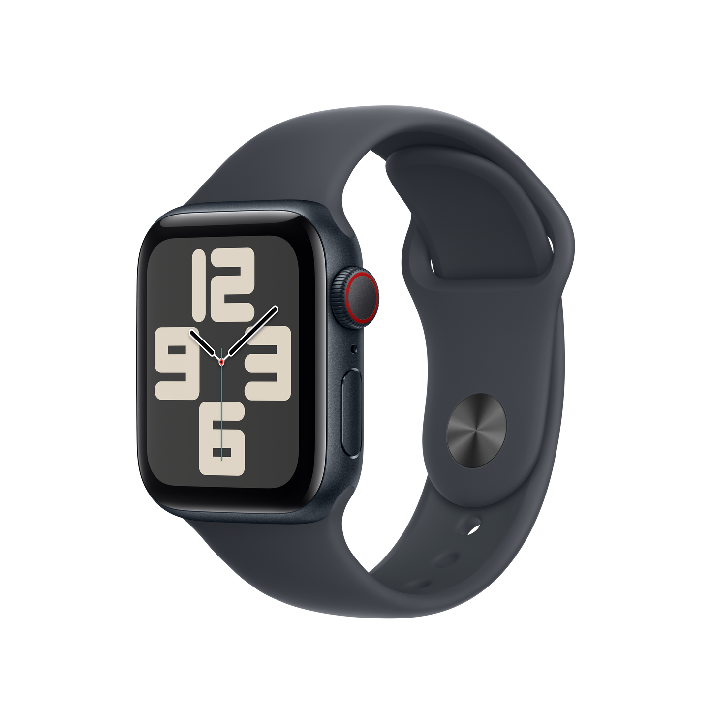 Curea Apple pentru Apple Watch 40mm Sport Band, Black Sport Band, S/M - iSTYLE RO