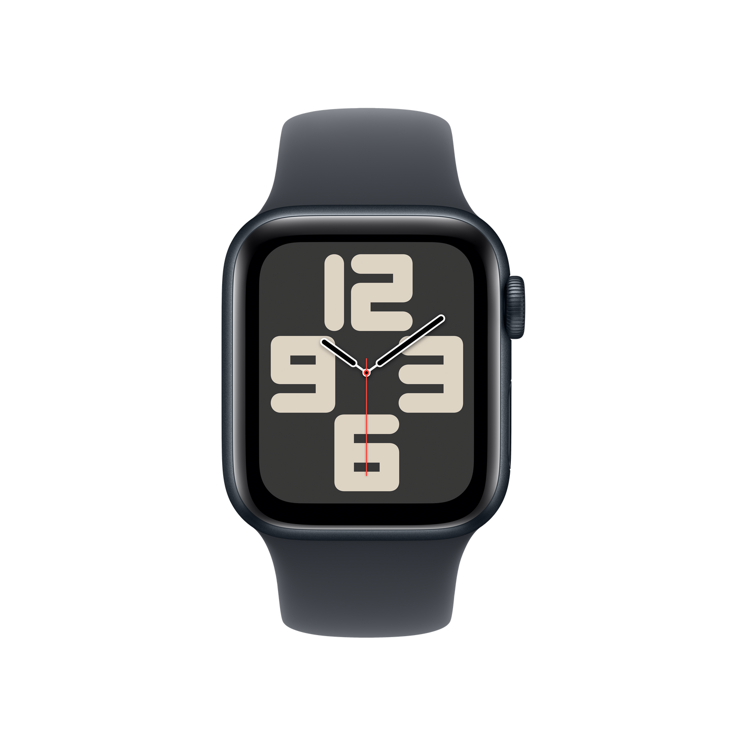 Curea Apple pentru Apple Watch 40mm Sport Band, Black Sport Band, S/M - iSTYLE RO