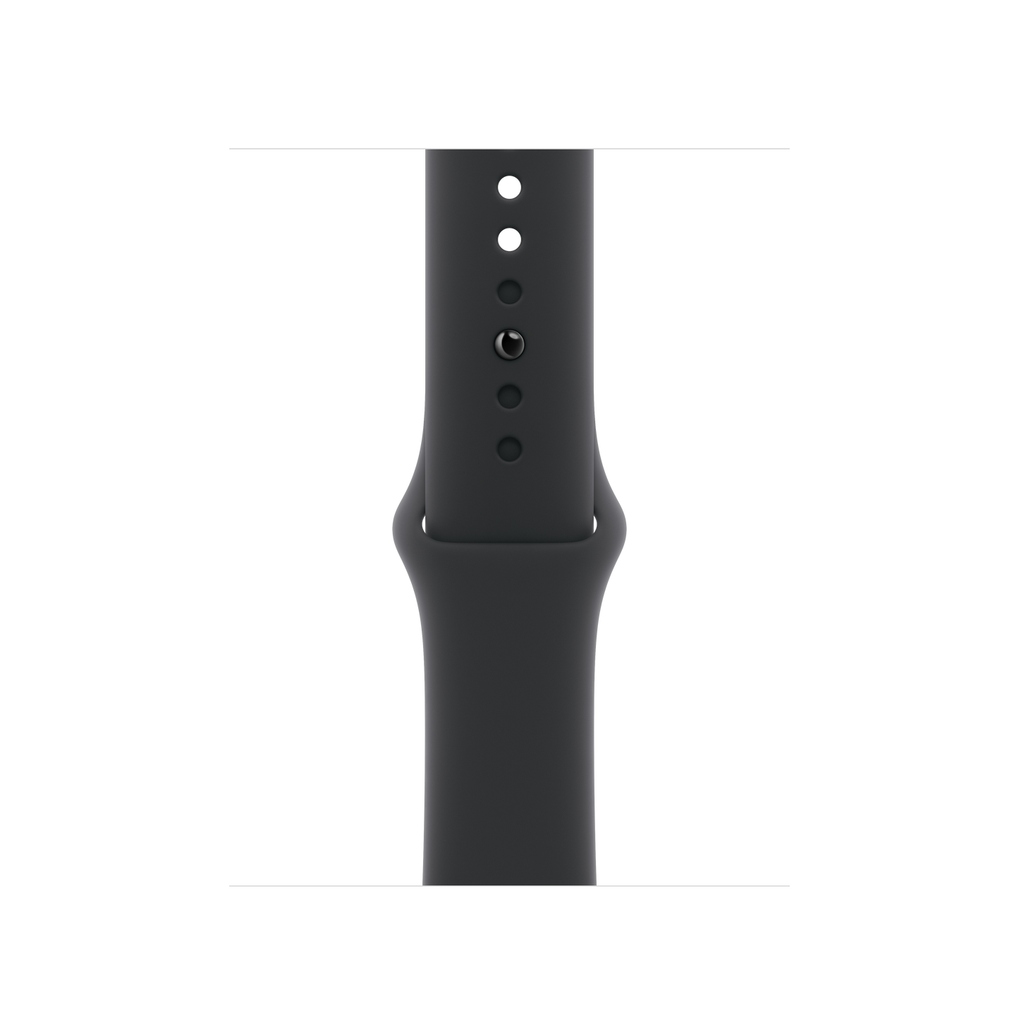 Curea Apple pentru Apple Watch 40mm Sport Band, Black Sport Band, S/M - iSTYLE RO
