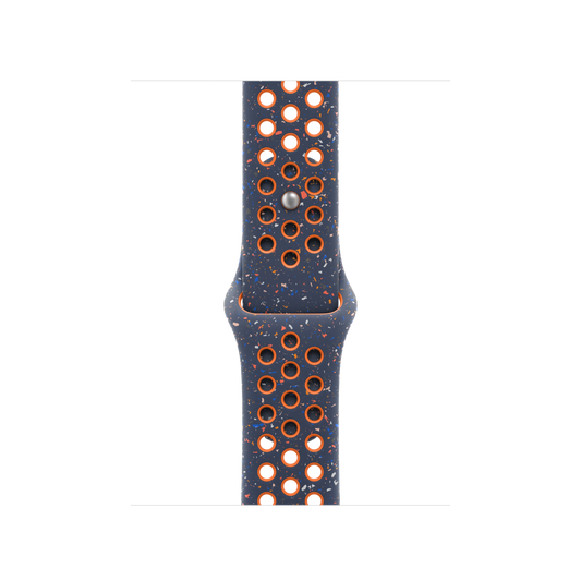 Curea Apple pentru Apple Watch 40mm Nike Sport Band, Blue Flame Nike Sport Band, M/L - iSTYLE RO