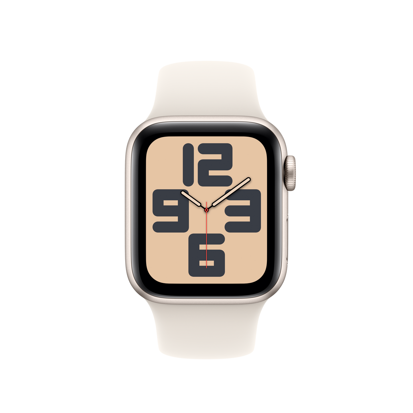 Curea Apple pentru Apple Watch 40mm Sport Band, Starlight Sport Band, M/L - iSTYLE RO