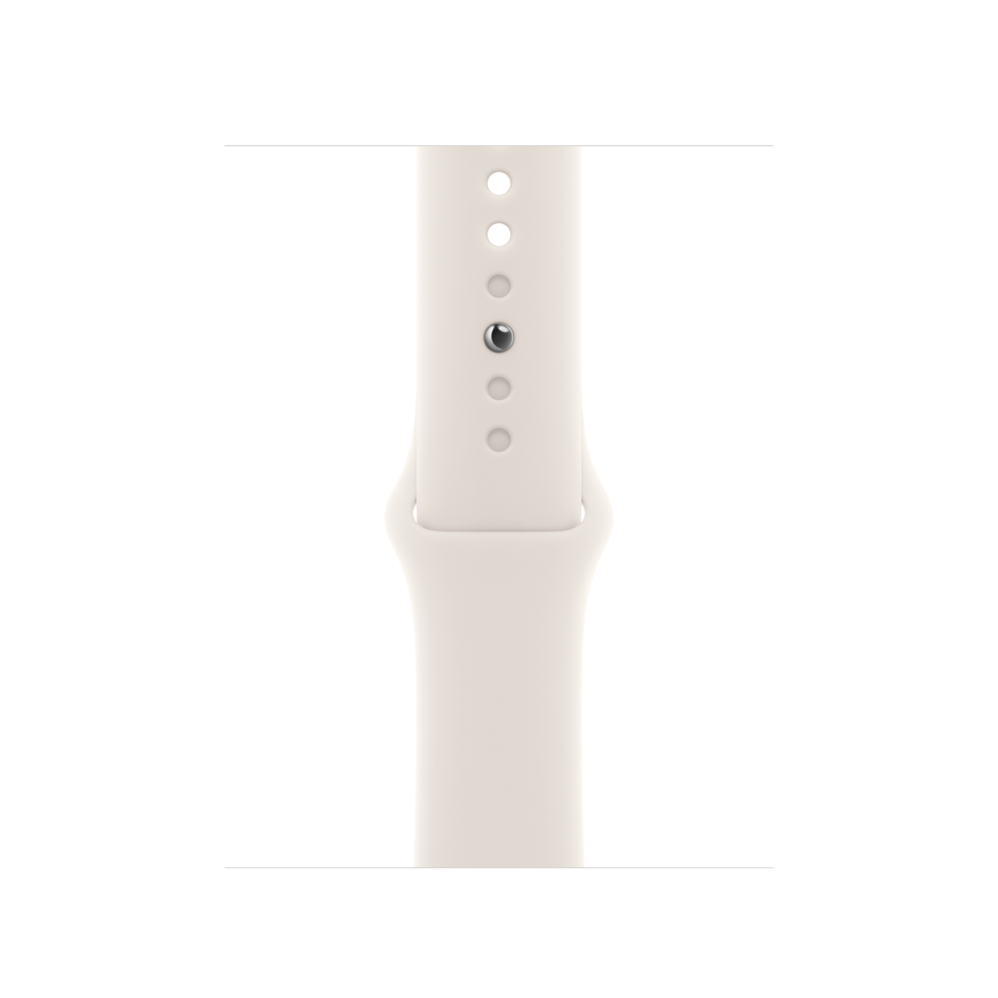 Curea Apple pentru Apple Watch 40mm Sport Band, Starlight Sport Band, M/L - iSTYLE RO
